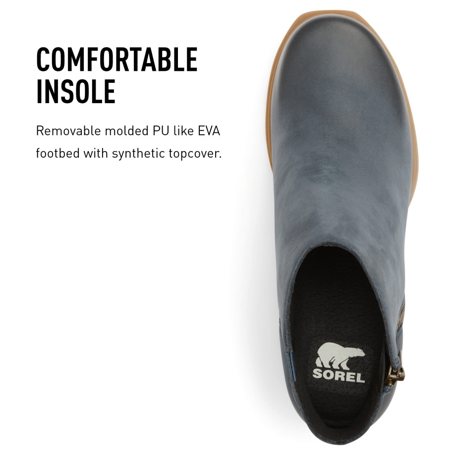 Sorel Belgique Femme Joan Of Arctic Wedge Iii Zip Sorel Bottes Quarry-gum 2