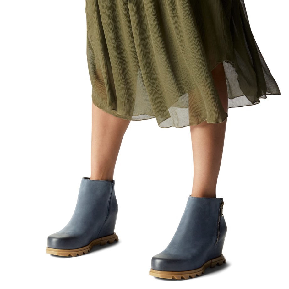 Sorel Belgique Femme Joan Of Arctic Wedge Iii Zip Sorel Bottes Quarry-gum 2