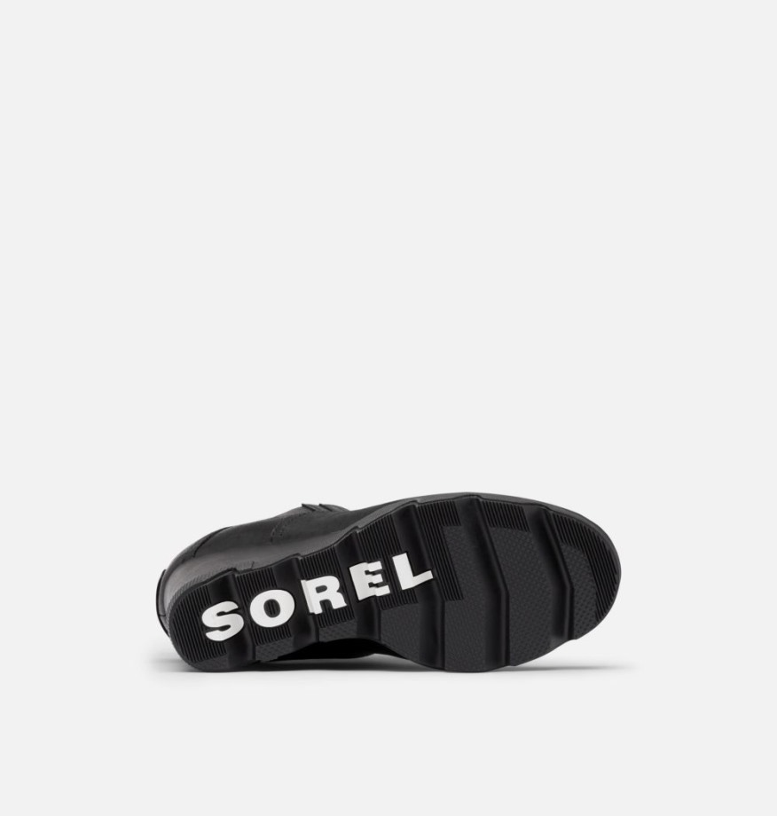 Noir Sorel Belgique Joan Uptown Bottillon Chelsea Pour Femme