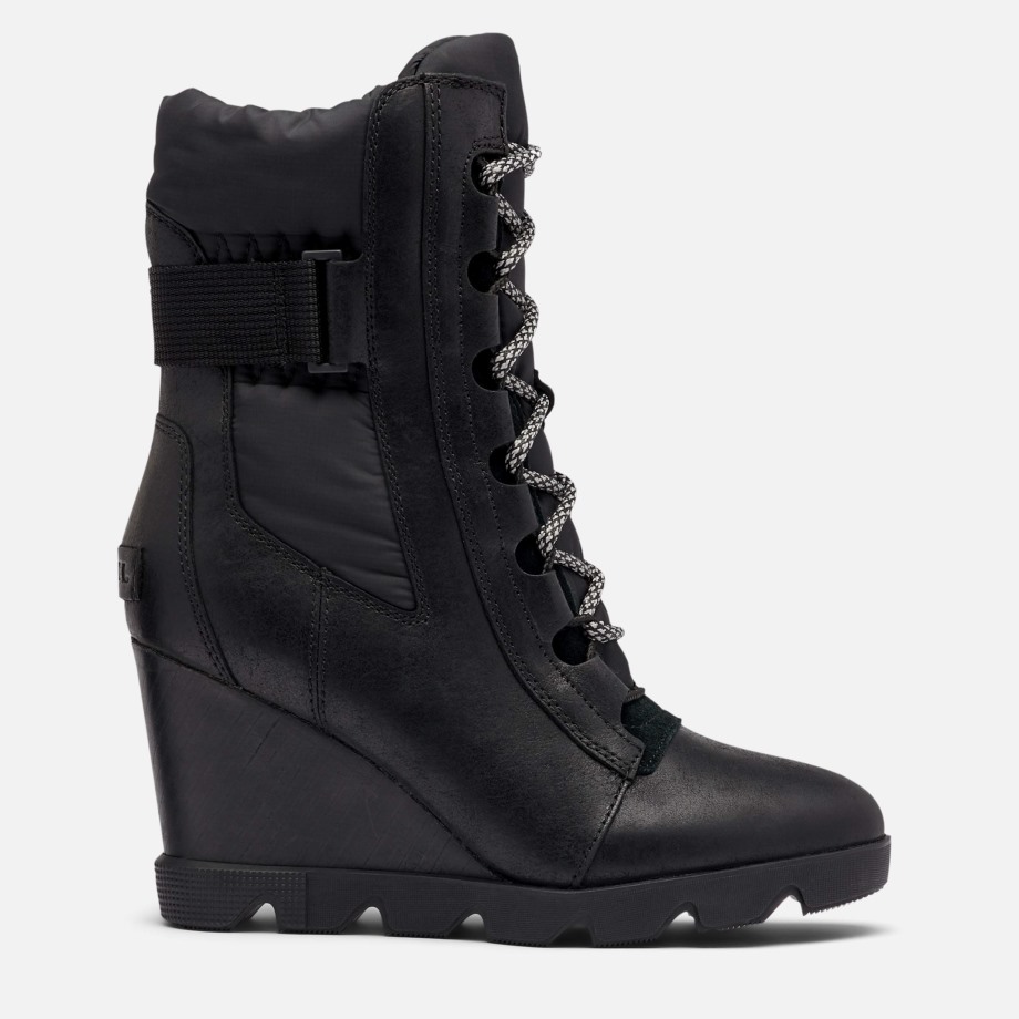 Sorel Belgique Femme Joan Uptown Mid Lace Boot Pluie Imperméable