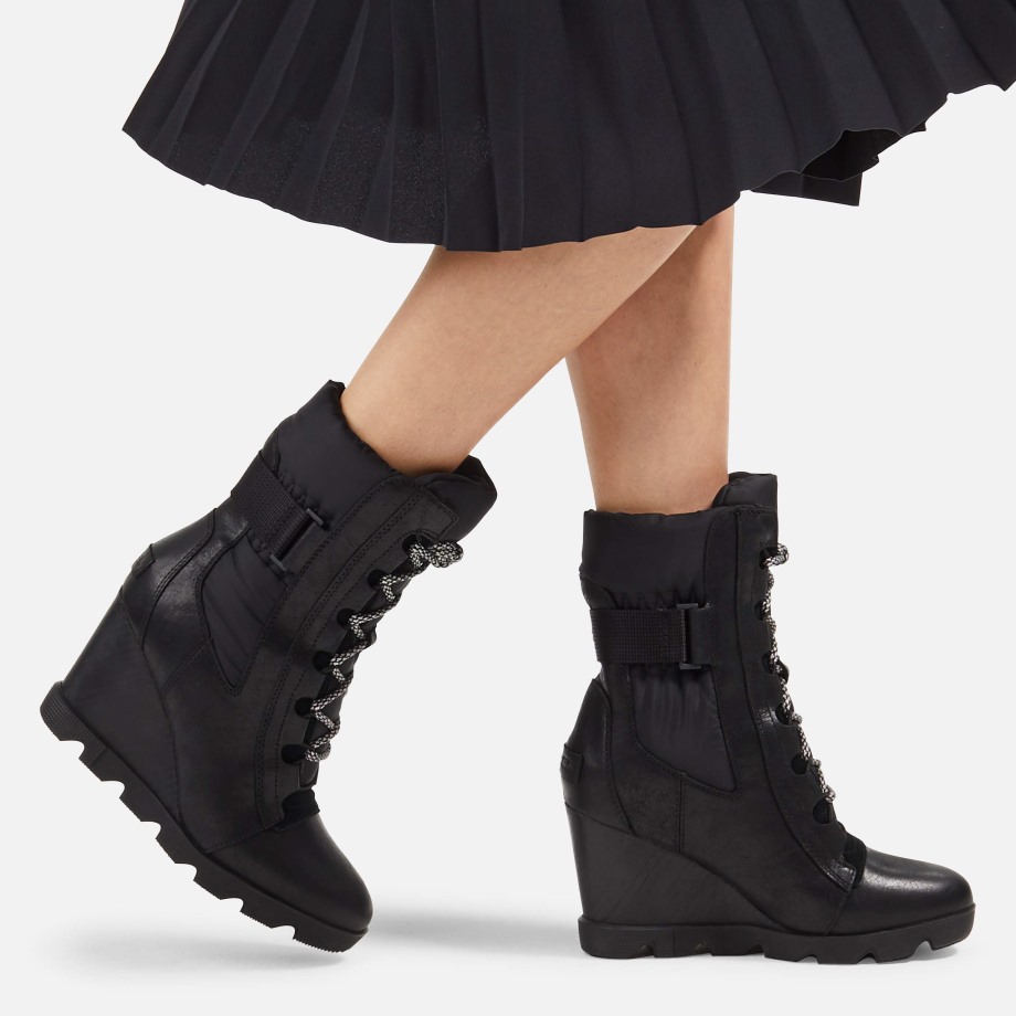 Sorel Belgique Femme Joan Uptown Mid Lace Boot Pluie Imperméable