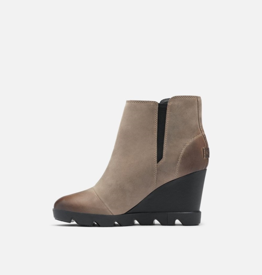 Sorel Belgique Kaki Ii-noir Joan Uptown Bottillon Zip Femme