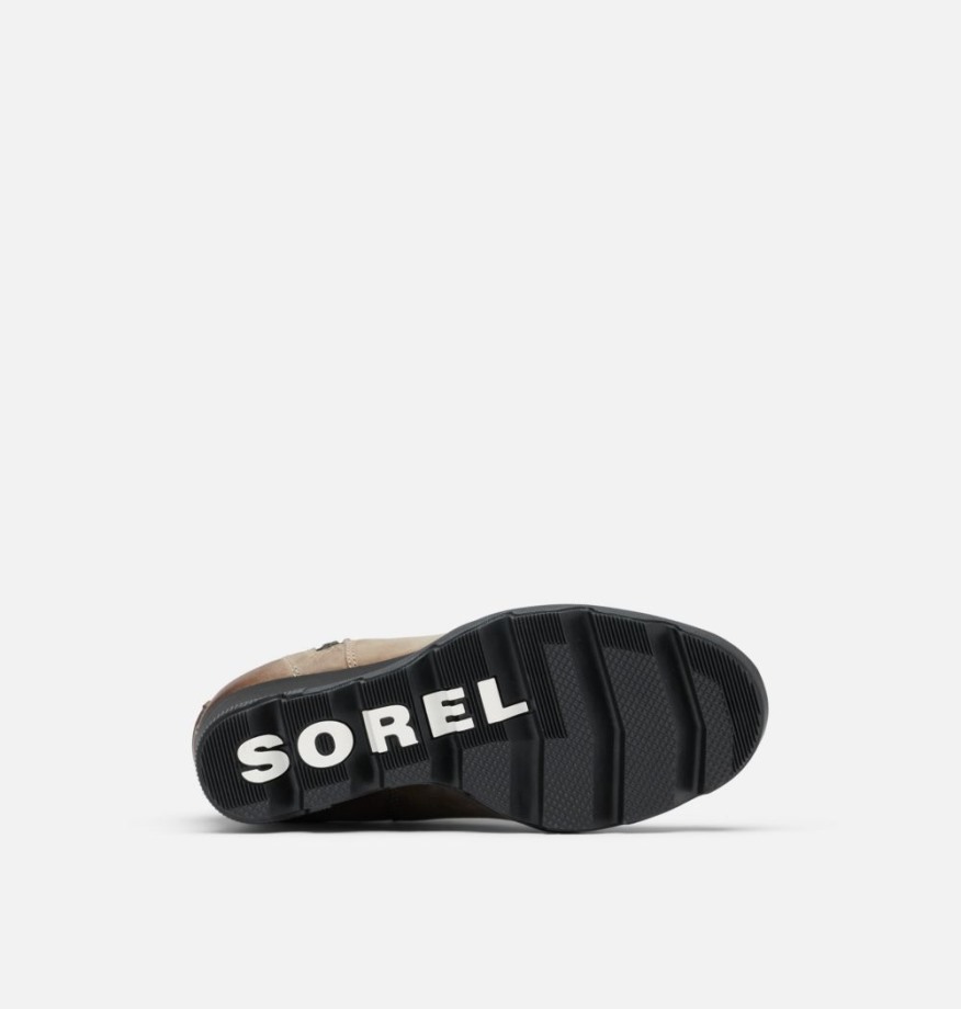 Sorel Belgique Kaki Ii-noir Joan Uptown Bottillon Zip Femme