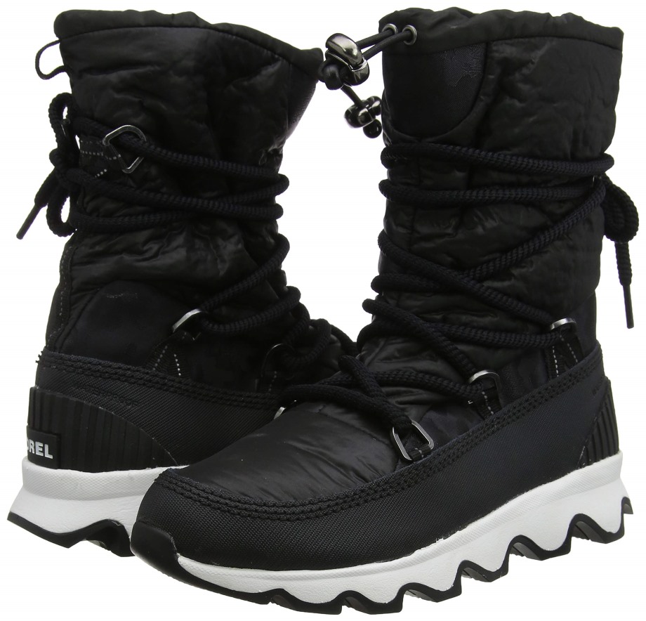 Botte Kinetic Femme Sorel Belgique Noir Blanc