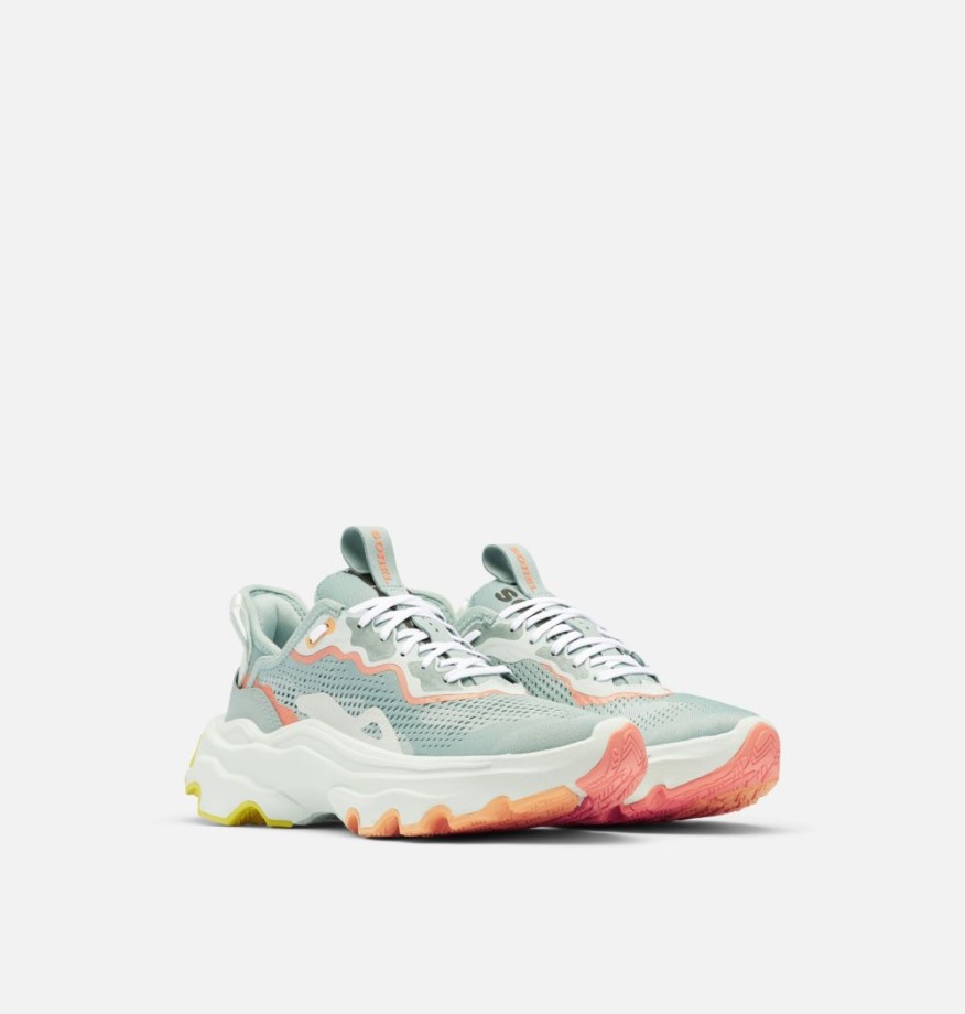 Baskets Femme Kinetic Breakthru Day Dentelle écrasées Bleu-blanc Sorel Belgique