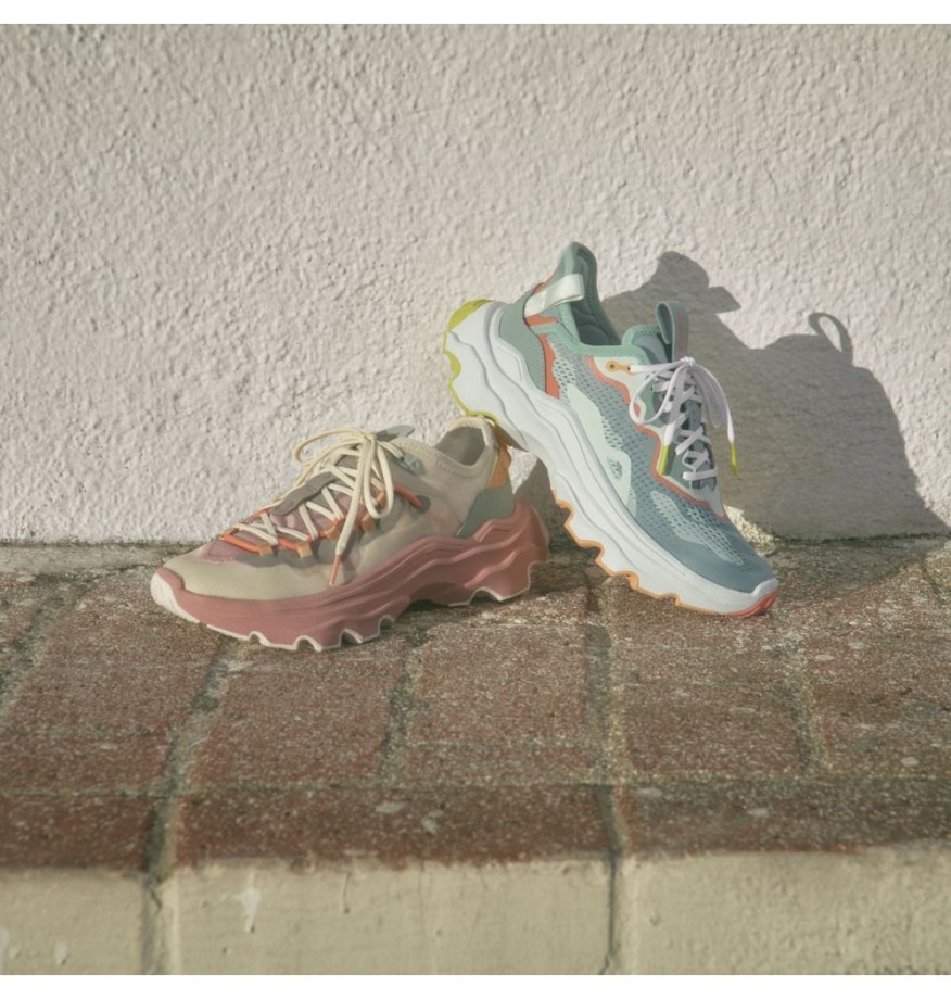 Baskets Femme Kinetic Breakthru Day Dentelle écrasées Bleu-blanc Sorel Belgique