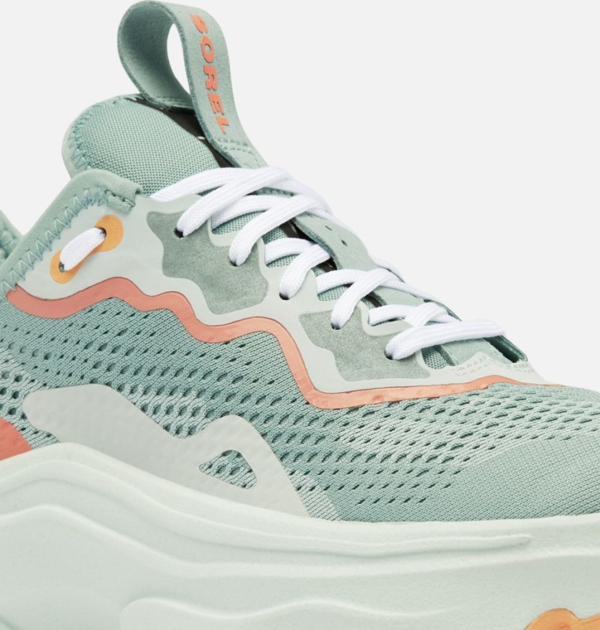 Baskets Femme Kinetic Breakthru Day Dentelle écrasées Bleu-blanc Sorel Belgique