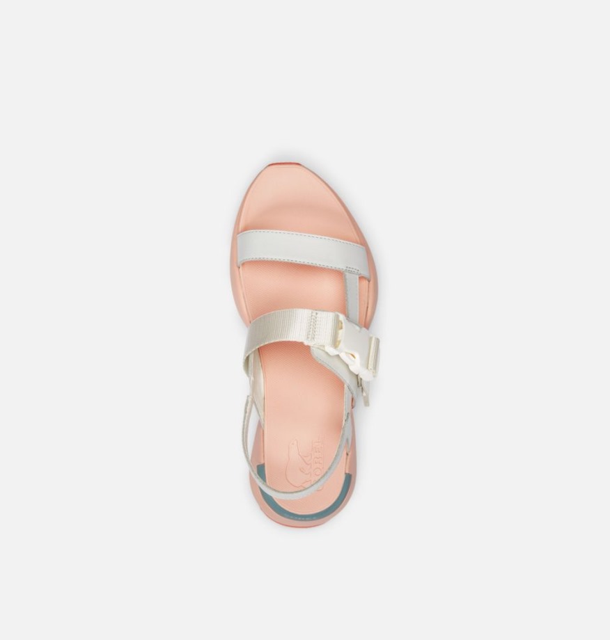 Sel De Mer-fleur De Pêcher Sorel Belgique Sandale Kinetic Impact Sling Pour Femme