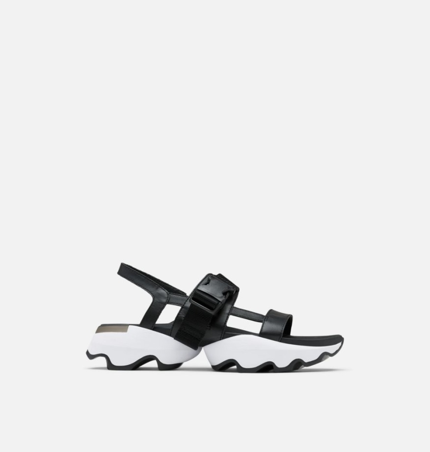 Sandale Kinetic Impact Sling Femme Noir-blanc Sorel Belgique