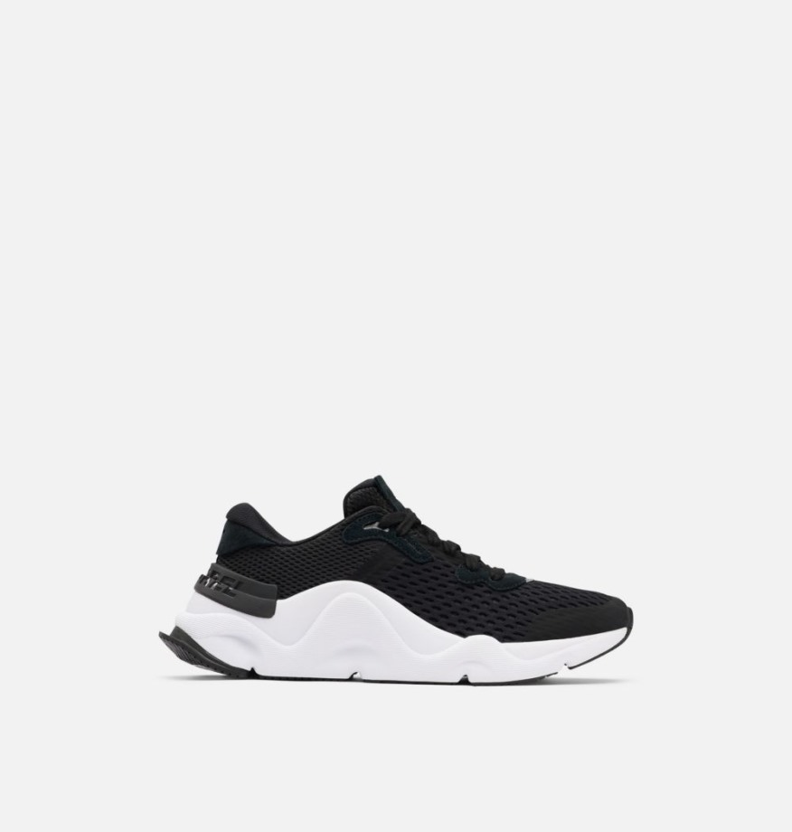 Sorel Belgique Baskets Femme Kinetic Rnegd Lace Noir-blanc