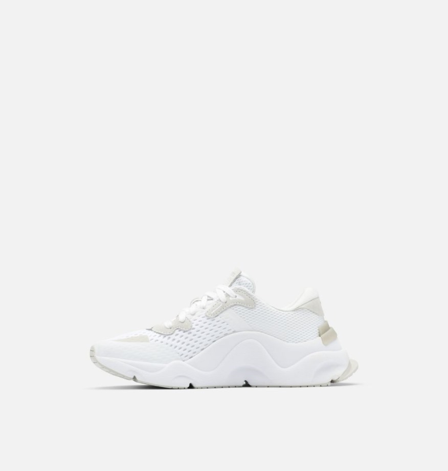 Baskets Femme Kinetic Rnegd Lace White-light Dove Sorel Belgique