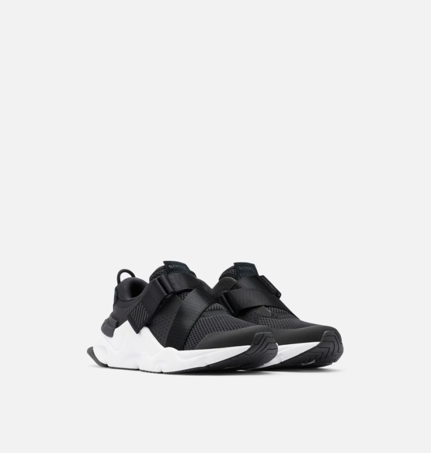 Kinetic Rnegd Strap Trainer Femme Noir-blanc Sorel Belgique