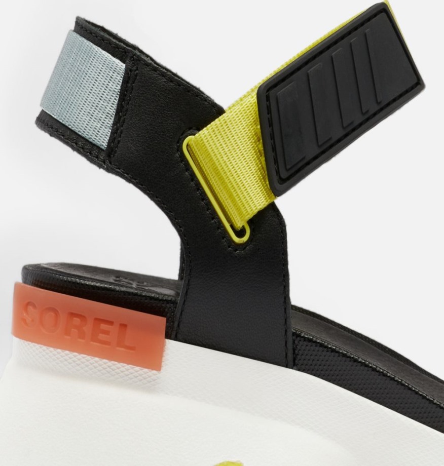 Sandale Kinetic Femme Black-sea Salt Sorel Belgique