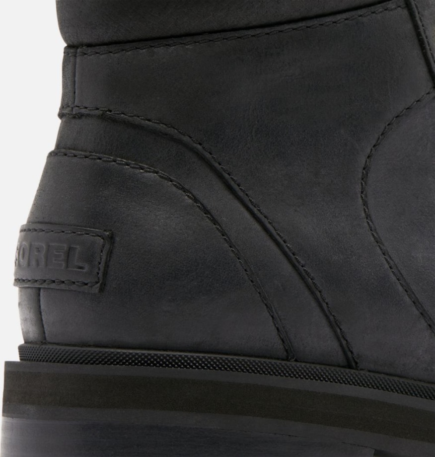 Botte Lennox Randonneur Stkd Femme Sorel Belgique Noir-noir