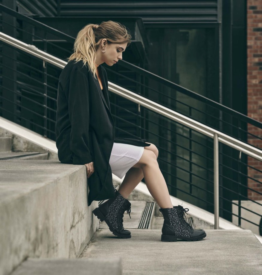 Bottines Lennox Lace Cosy Pour Femme Sorel Belgique Noir-noir