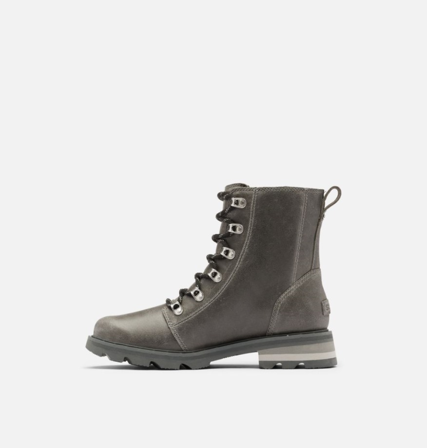 Sorel Belgique Quarry-grill Bottes Imperméables à Lacets Lennox Pour Femmes