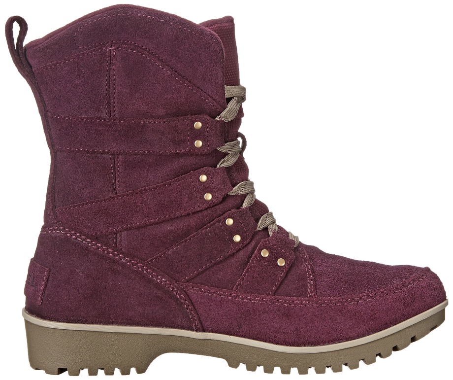Violet Dahlia Sorel Belgium Bottes Meadow Lace Sorel Pour Femme