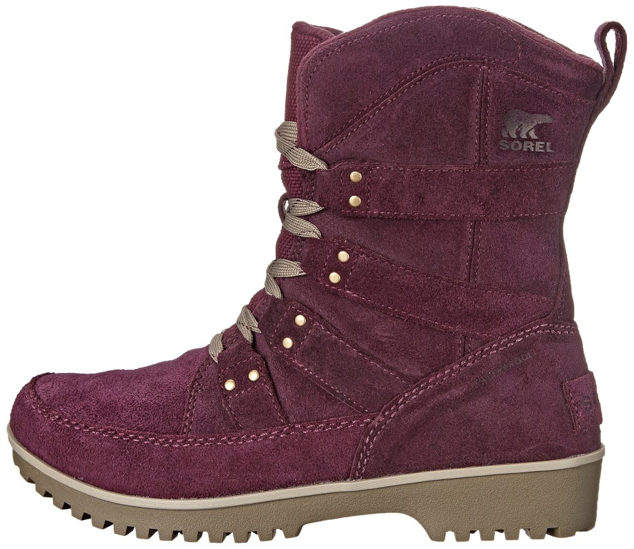 Violet Dahlia Sorel Belgium Bottes Meadow Lace Sorel Pour Femme