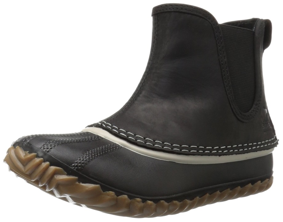 Sorel Belgique N About Chelsea-w Botte Pour Temps Froid Femme Noir