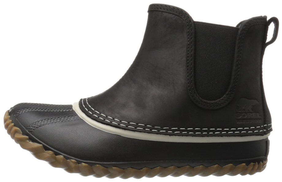 Sorel Belgique N About Chelsea-w Botte Pour Temps Froid Femme Noir