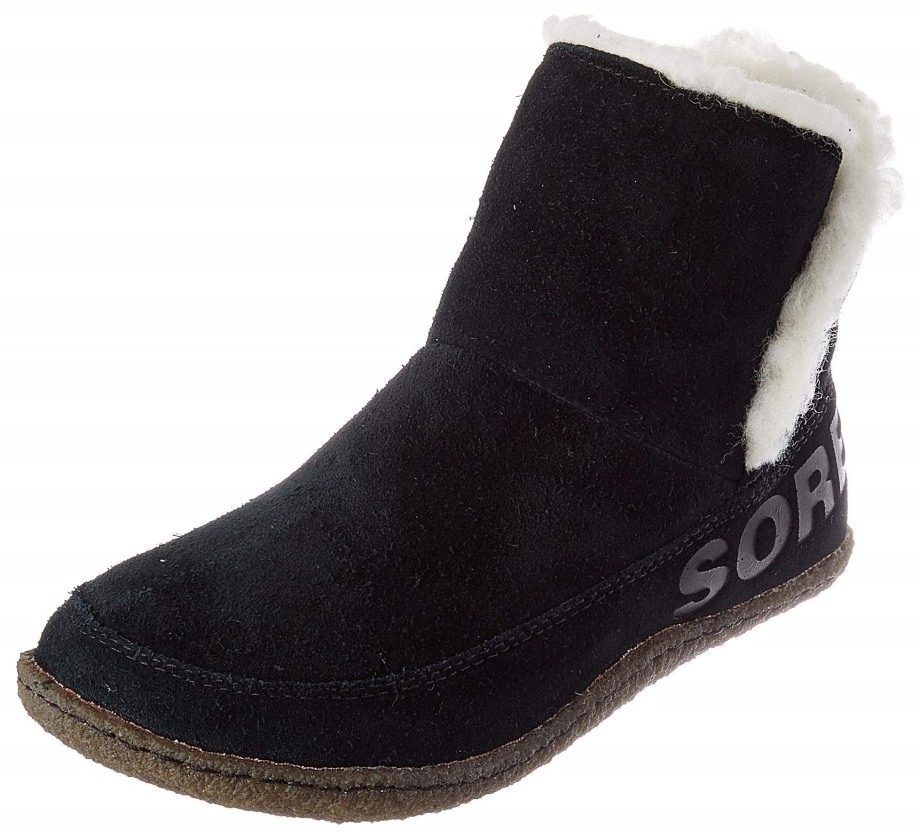 Chaussure A Neige Femme Nakiska Bootie' Sorel Belgique Noir Naturel