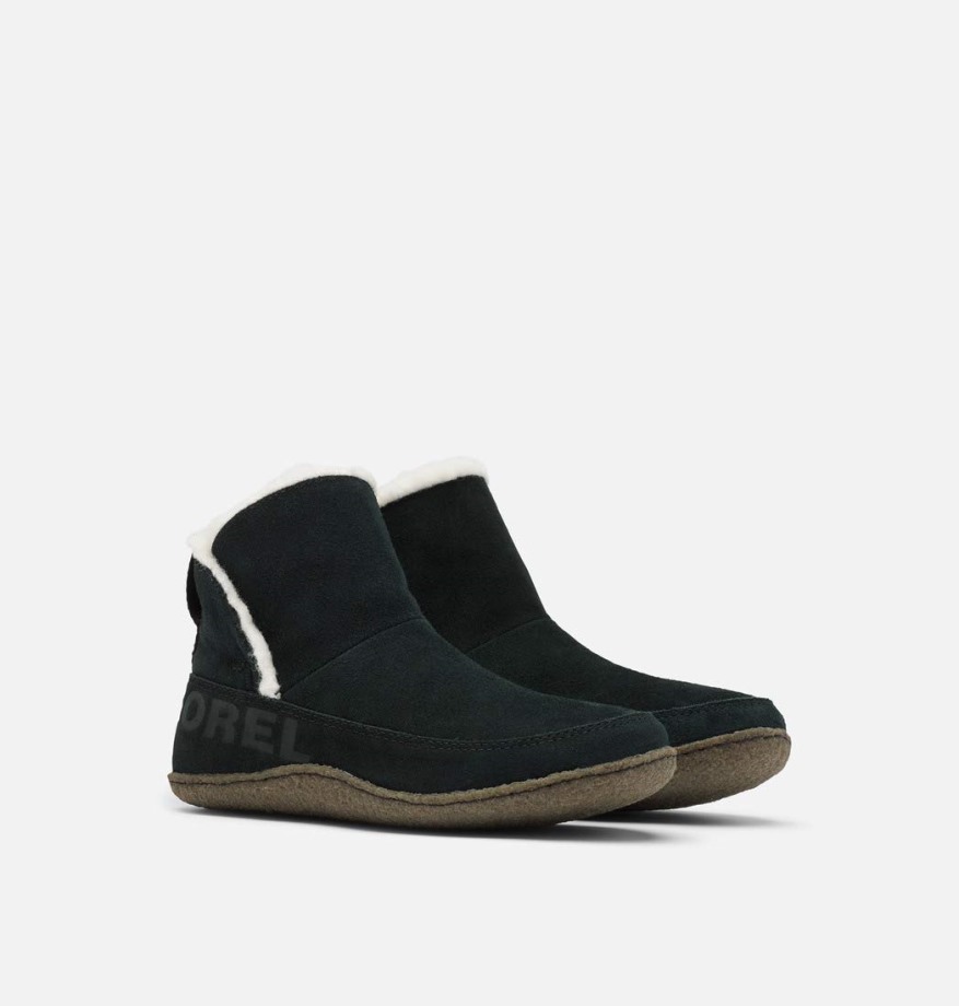 Chaussure A Neige Femme Nakiska Bootie' Sorel Belgique Noir Naturel