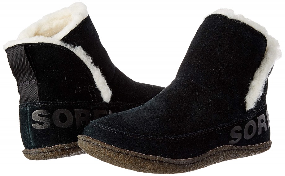 Chaussure A Neige Femme Nakiska Bootie' Sorel Belgique Noir Naturel