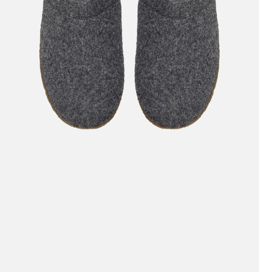 Chausson Nakiska Scuff Femme Noir-naturel Sorel Belgique