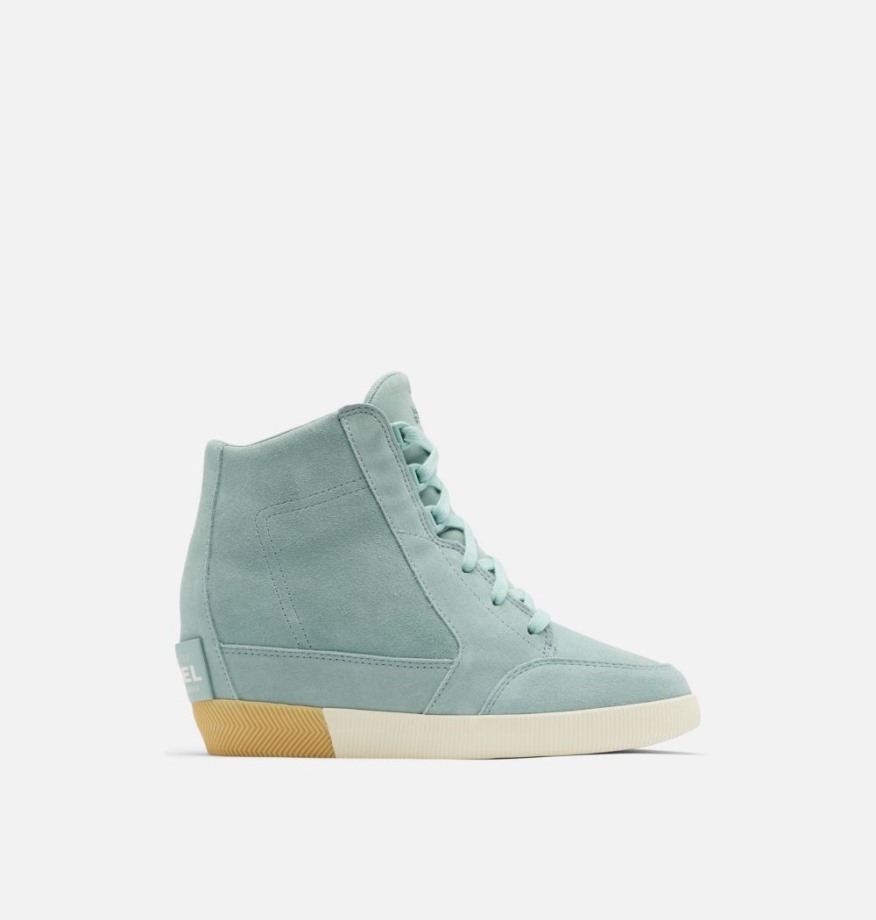 Bottines Compensées Out 'n About Pour Femme Sorel Belgique Bleu-craie écrasée