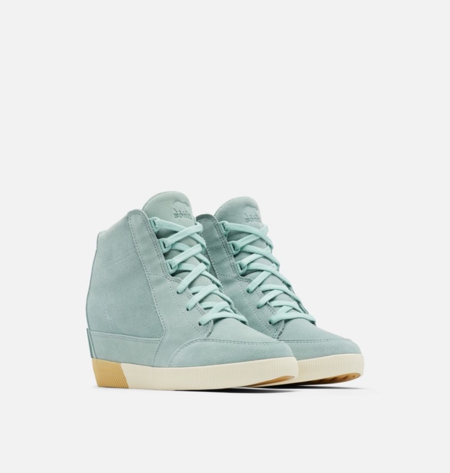 Bottines Compensées Out 'n About Pour Femme Sorel Belgique Bleu-craie écrasée