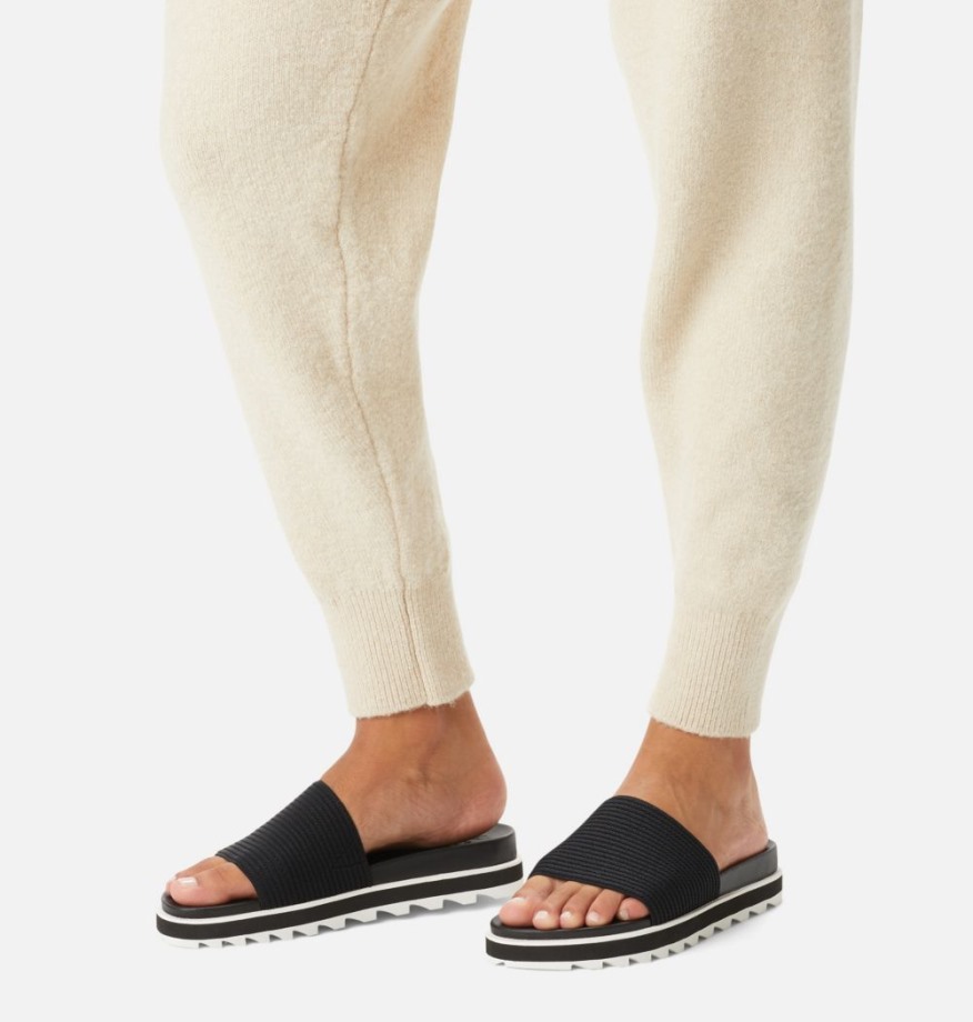 Black-sea Salt Sorel Belgique Sandale Roaming Easy Slide Femme