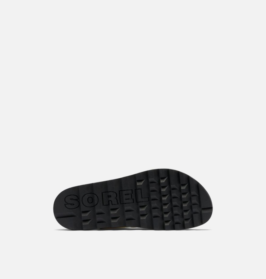 Sandale Sorel Belgique Roaming Sport Slide Noir Boulon Pour Femme