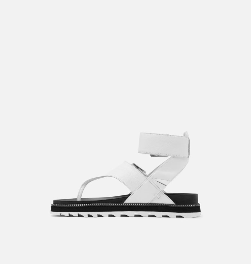 Sandale Roaming T-strap Femme Sel De Mer Sorel Belgique