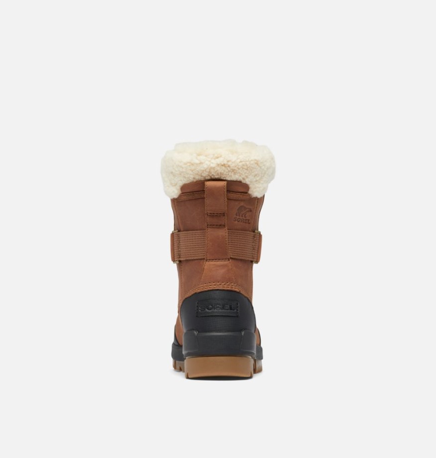 Velvet Tan Sorel Belgium Bottes De Parc Tivoli IV Pour Femme