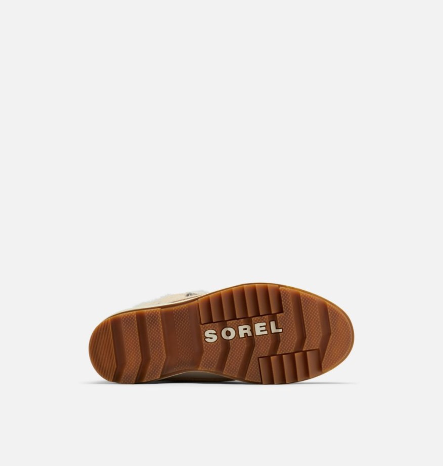 Sorel Belgique Nova Sand-chalk Torino Ii Parc Shearling Imperméable Chausson D'hiver Pour Femme