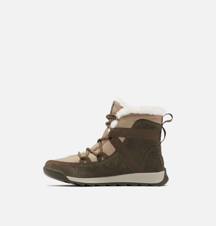 Botte Whitney Ii Flurry Shearling Femme Major-omega Taupe Sorel Belgique