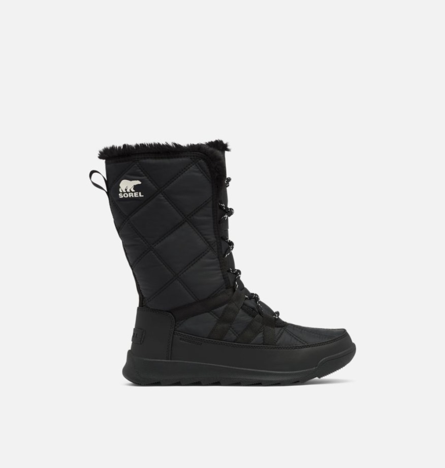 Botte Haute à Lacets Whitney Ii Femme Sorel Belgique Noir