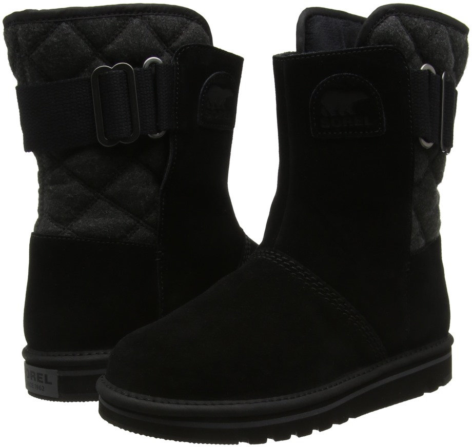 Black Grill Sorel Belgique Bottes D'hiver Femme Sorel Newbie