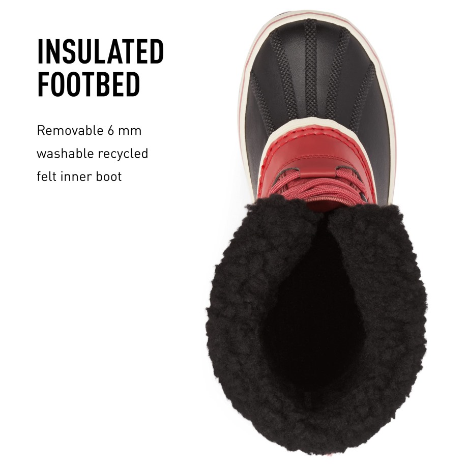 Rose Poussière Noir Sorel Belgique Femmes Hiver Carnaval Neige Sorel Bottes