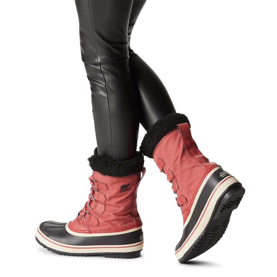 Rose Poussière Noir Sorel Belgique Femmes Hiver Carnaval Neige Sorel Bottes