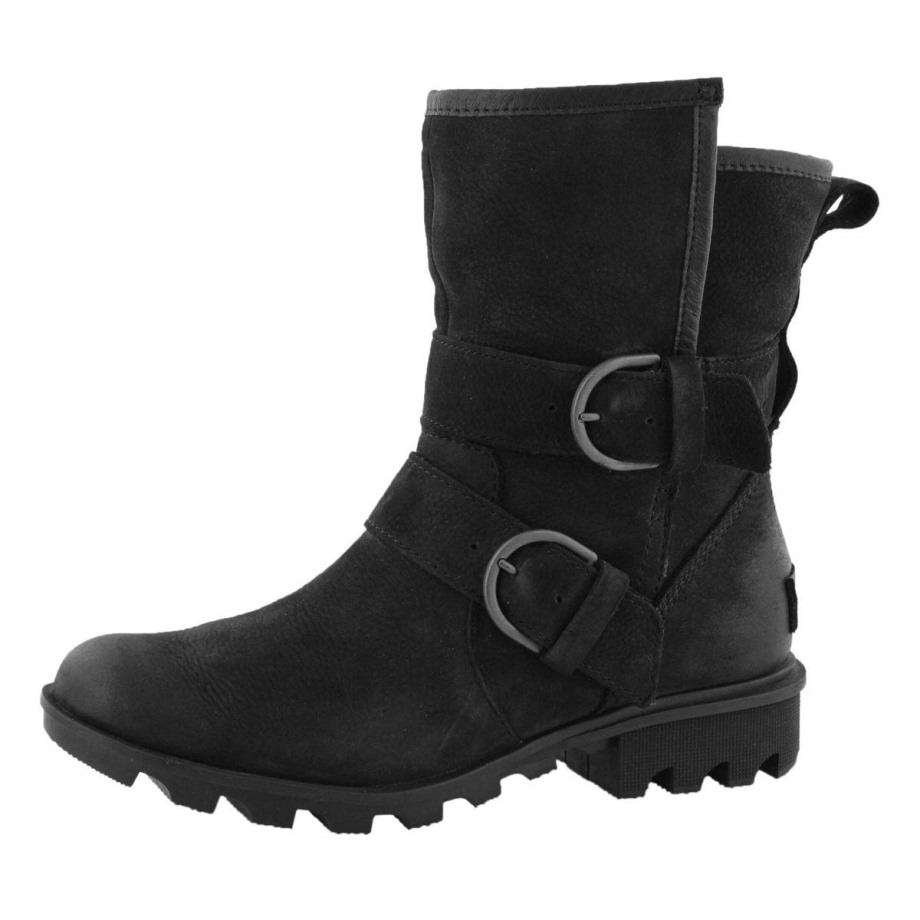Noir Sorel Belgique Femme 1870301 Phoenix Moto Cosy