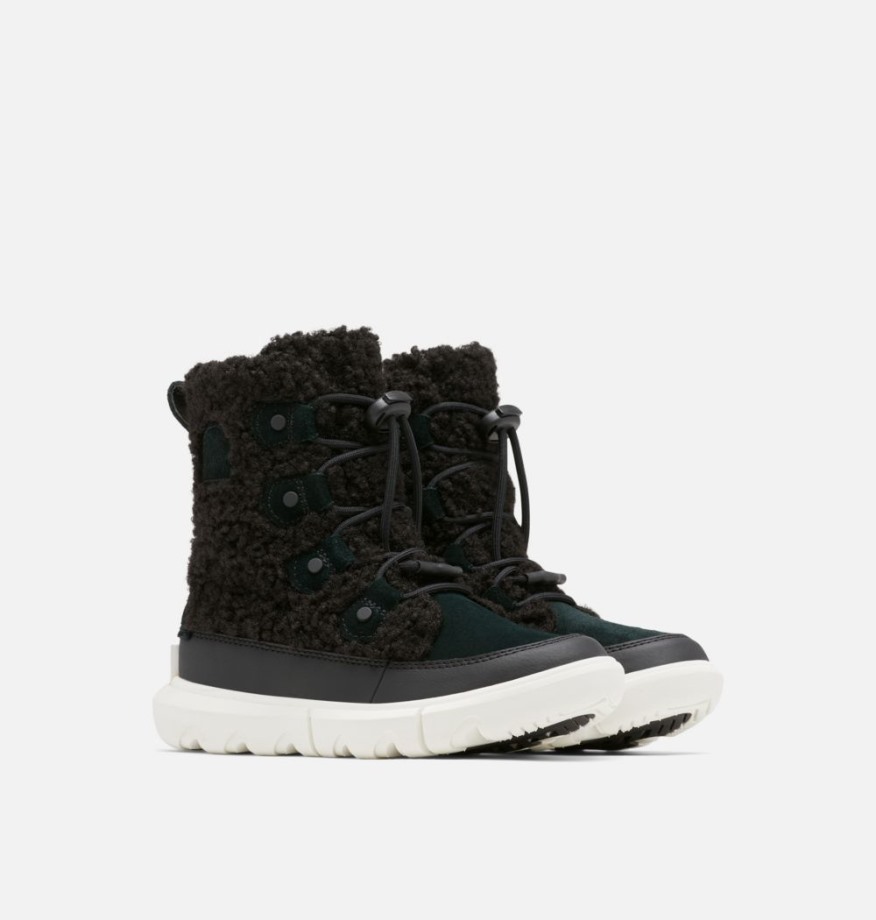 Sorel Belgique Black-sea Salt Jeunesse Explorateur Botte Confortable