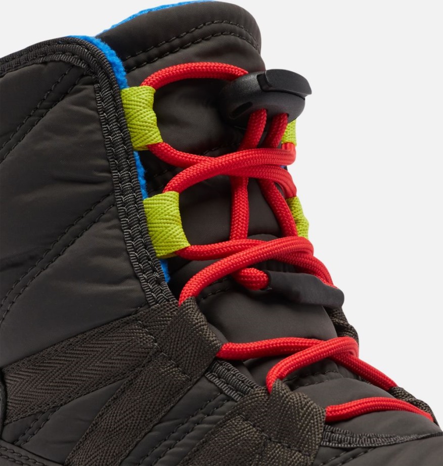 Sorel Belgique Jet-sea Salt Jeunesse Whitney Ii Botte Courte à Lacets