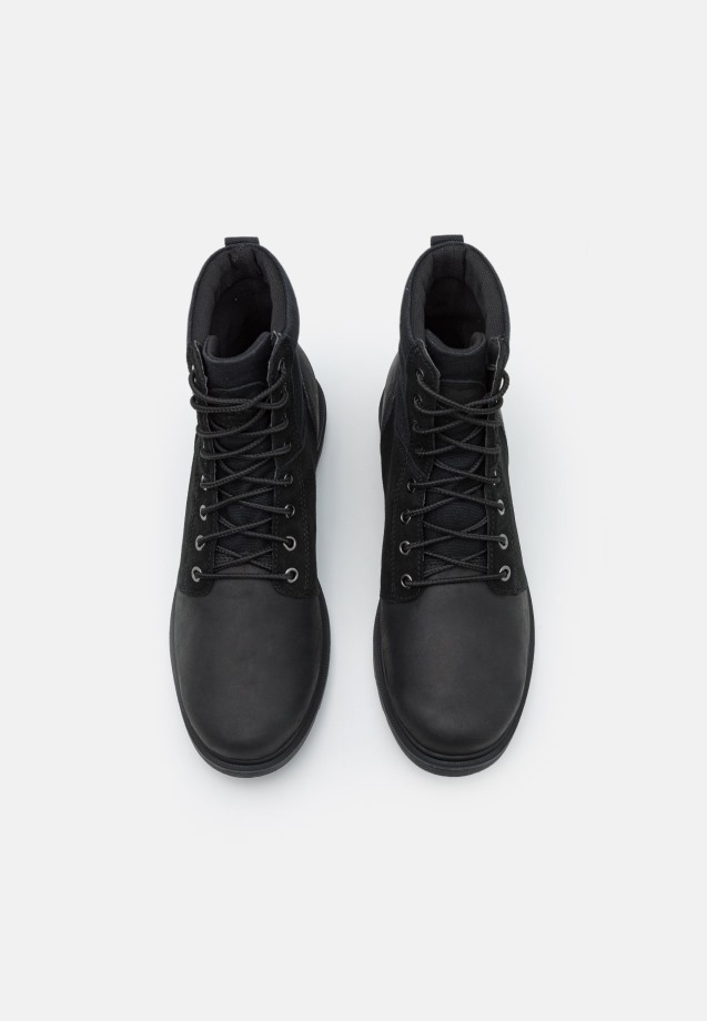 Noir Sorel Belgique Carson Six Wp Bottines Sorel à Lacets