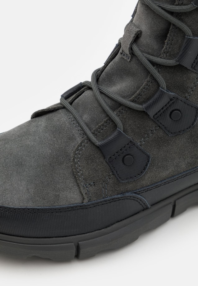 Sorel Belgique Explorer Boot Wp Lace-up Cheville Sorel Bottes Noir/jet