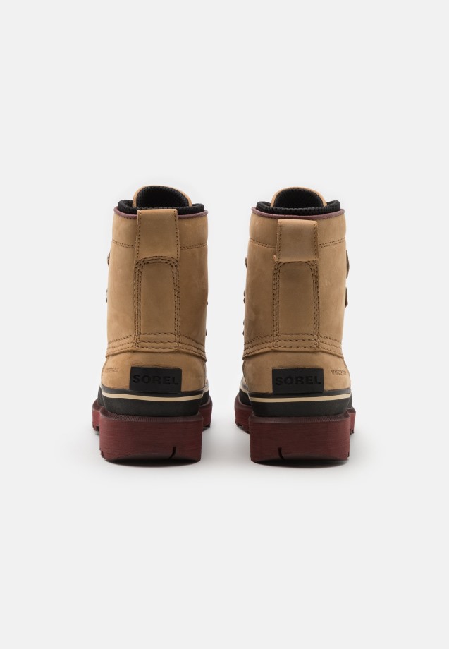 Buff Sorel Belgique Caribou Street Wp Lace-up Ankle Sorel Bottes