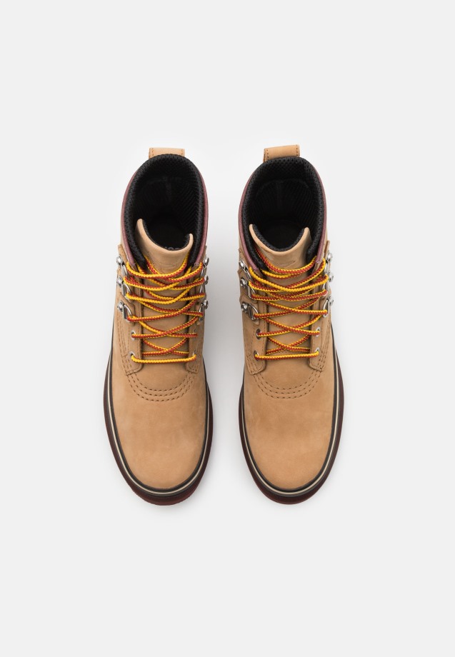 Buff Sorel Belgique Caribou Street Wp Lace-up Ankle Sorel Bottes