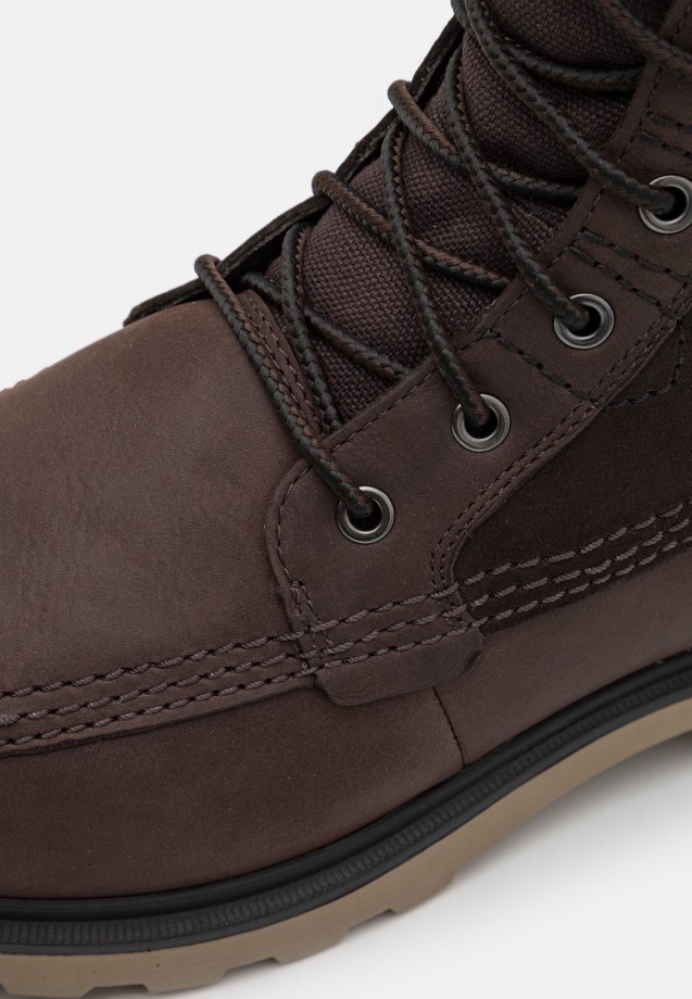 Sorel Belgique Marron Noirci Carson Storm Wp Cheville à Lacets Sorel Bottes