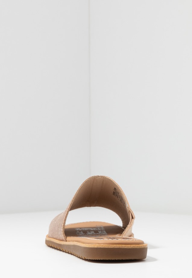 Sorel Belgique Natural/tan Ella Block Slide Mules